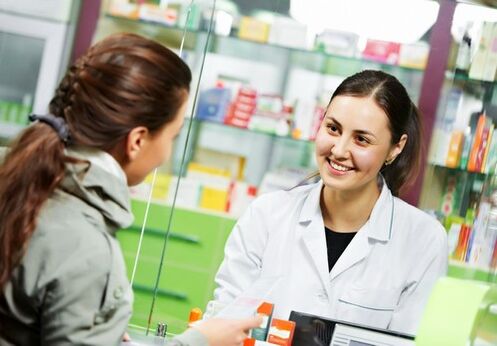 choosing a remedy for parasites in a pharmacy